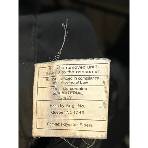 Guess Black Triangle Logo Puffy Jacket 111AN188 - Picture 5 of 5